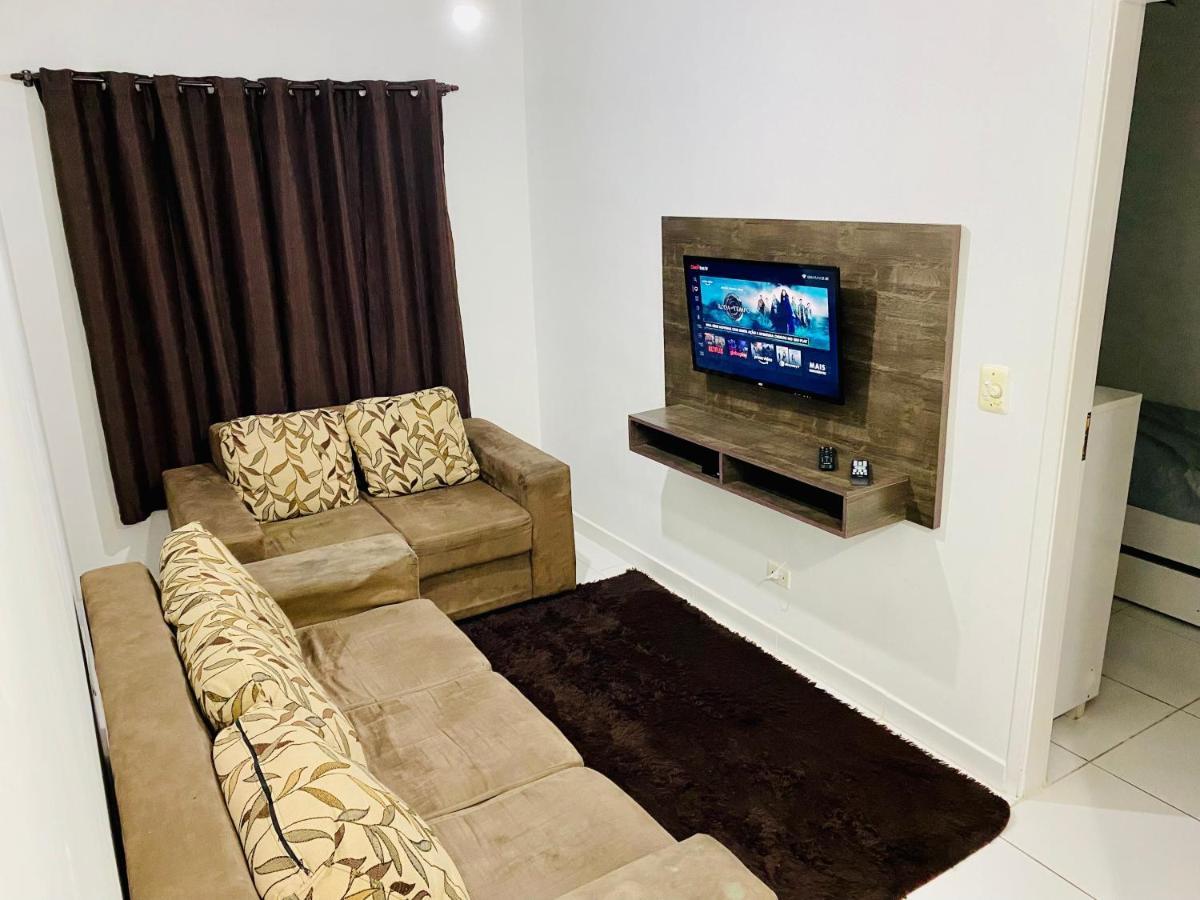Lindo Flat Na Praia Da Ocian - Praia Grande المظهر الخارجي الصورة